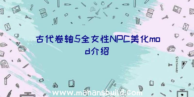 古代卷轴5全女性NPC美化mod介绍